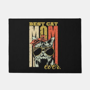 Best cat mum ever cat cat mum gift doormat