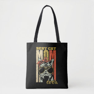Best cat mum ever cat cat mum gift tote bag