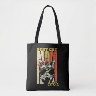 Best cat mum ever cat cat mum gift tote bag