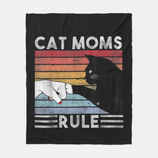 Best Cat Mum Ever | Cat Mum Present Fleece Blanket