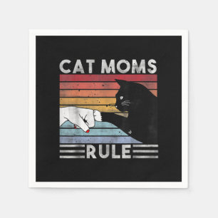 Best Cat Mum Ever   Cat Mum Present Napkin