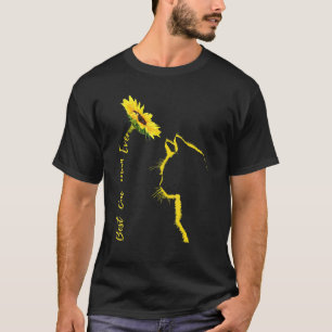 Best Cat Mum Ever Cat Mum Sunflower Mother's Day C T-Shirt