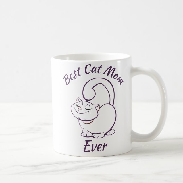 Best Cat Mum Ever Coffee Mug (Right)