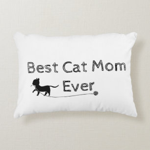 Best Cat Mum Ever Decorative Cushion
