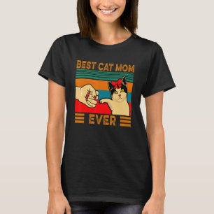 Best Cat Mum Ever Fist Bump T-Shirt