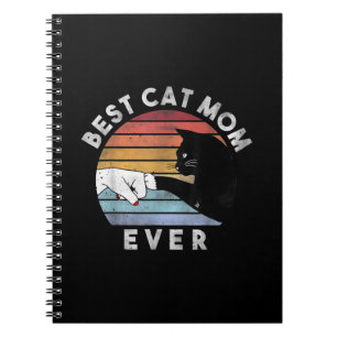 Best Cat Mum Ever   Funny Cat Mum Gift Notebook