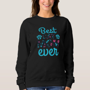 Best Cat Mum Ever  Funny Cat Sweatshirt