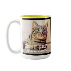 Best Cat Mum Ever Modern Custom Photo and Cat Name