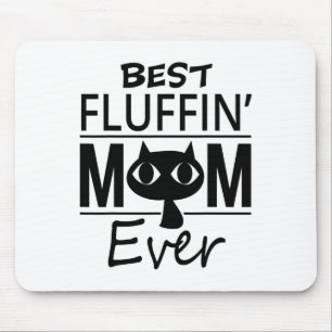 Best Cat Mum Ever Mother's Day Gift Daughter Son Mouse Mat