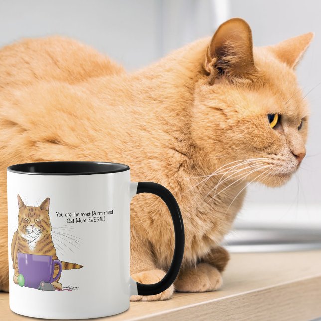 Best Cat Mum Ever! Mug (Creator Uploaded)