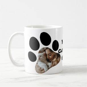 Best Cat Mum Ever Mug – Custom Paw Print Photo Mug
