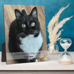 Best Cat Mum Ever Photo Plaque