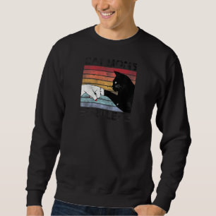 Best Cat Mum Ever Retro Cat Mum T Cat Moms Rule Sweatshirt