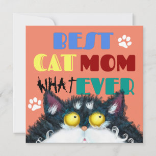 Best Cat Mum Ever   Silly Cat Lovers Funny
