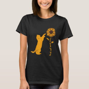 Best Cat Mum ever Sunflower Cat  Kitty Kitten T-Shirt