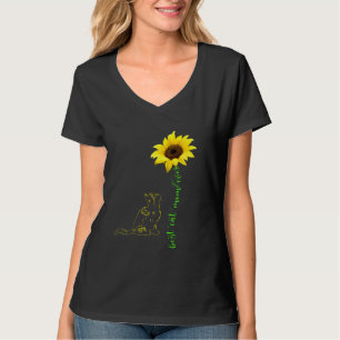 Best Cat Mum Ever Sunflower Mother S Day For Cat L T-Shirt