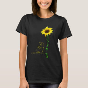 Best Cat Mum Ever Sunflower Mother S Day For Cat L T-Shirt