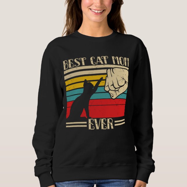 Best Cat Mum Ever Sweatshirt (Front)