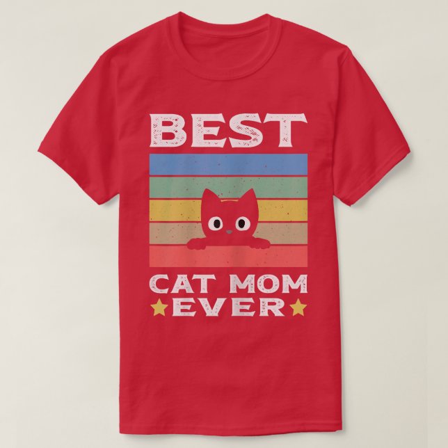 Best Cat Mum Ever Women's Cat Mum  T-Shirt (Design Front)