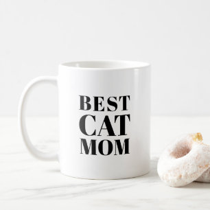 Best Cat Mum Mother's Day or birthday gift ceramic Coffee Mug