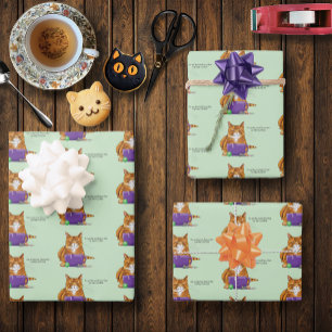 Best Cat Mum Mother's Day Wrapping Paper Sheet