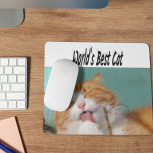 Best Cat Photo  Mouse Mat