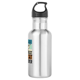 Best Cat Uncle Ever Vintage Cat Lover Design_1 532 Ml Water Bottle