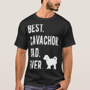 Best Cavachon Dad Ever  Mens Cavachon Dog T-Shirt