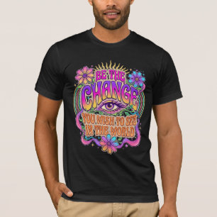 : Best Change Starts Within Motivational Self Care T-Shirt