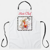 Best Chef Drawing of Fat French Chef Serving  