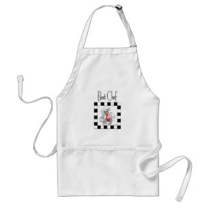 Best Chef Mens Cooking/Barbecue Apron by Artist