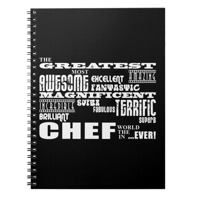 Best Chefs Birthdays : Greatest Chef Notebook (Front)