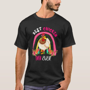 Best Chicken Gigi Ever Cute Chicken Bow Tie Mother T-Shirt