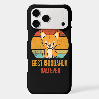 Best Chihuahua Dad Ever Vintage Distressed
