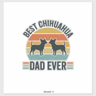 Best Chihuahua Dad Ever Vintage Dog Lover Shirt_1