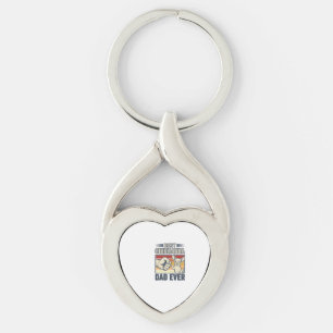 Best Chihuahua Dad Ever Vintage Dog Shirt Design_1 Key Ring