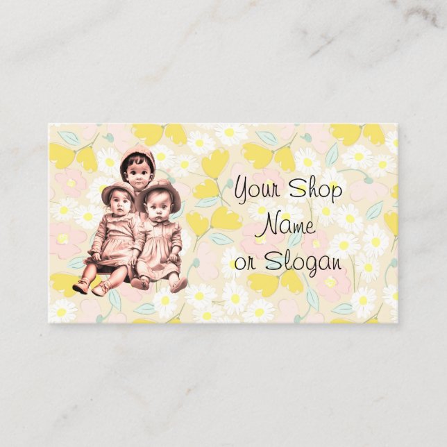 Best Child Care Business Card (Front)