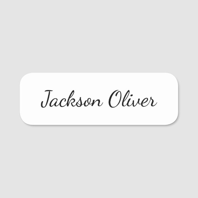 Best children Student  Classic Name Tag (Front)