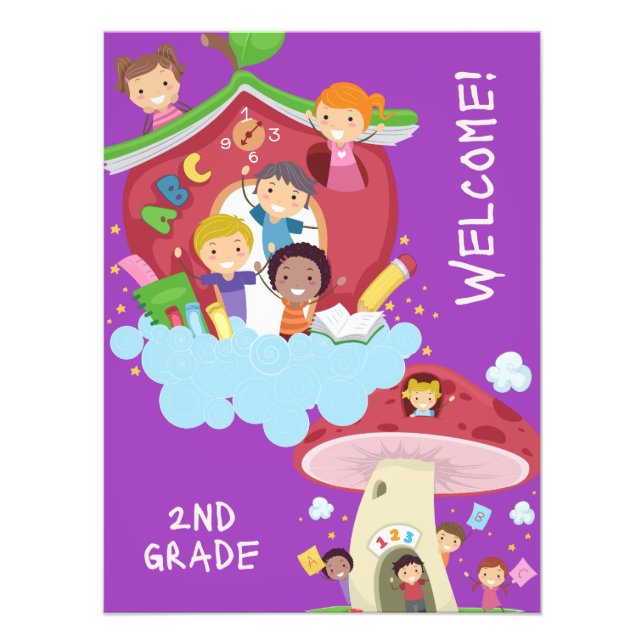 Best children Student educational posters (Front)