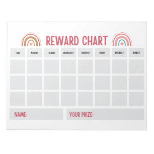 Best children Student reward charts Notepad