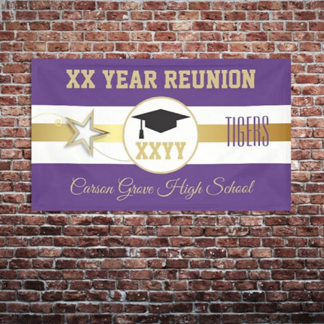 Best Choice! Any year Class Reunion Banner (Creator Uploaded)