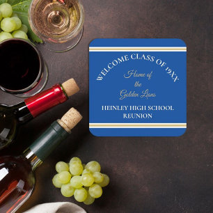 Best Choice! Classic, Class Reunion party coasters