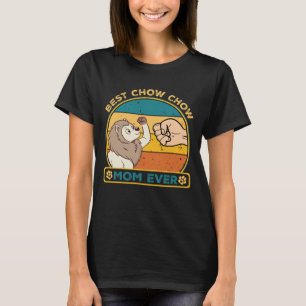 Best Chow Chow Dog Mum T-Shirt