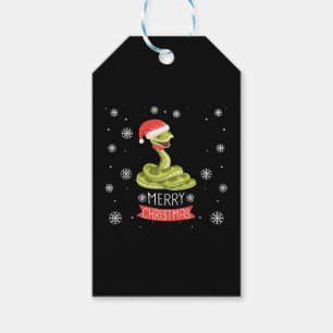 Best Christmas Day Ever With My Snake, Best Shirts Gift Tags