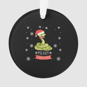 Best Christmas Day Ever With My Snake, Best Shirts Ornament