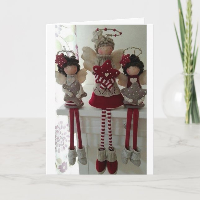 **BEST CHRISTMAS EVER** TO MY SPECIAL ANGEL HOLIDAY CARD (Front)