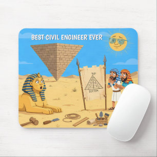 Best Civil Engineer Ever Mouse Mat