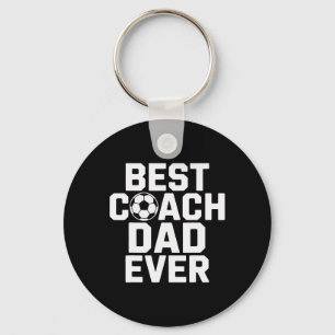 Best Coach Dad Ever Soccer Player Whisperer Key Ring