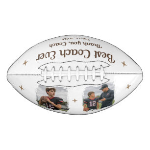 Best Coach Ever 2 Photo Coach Gift Keepsake American Football