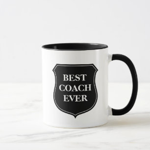 Best coach ever coffee mug with quote